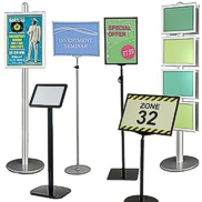 Pos Holders Display Of Posters Signs Banners Retail And